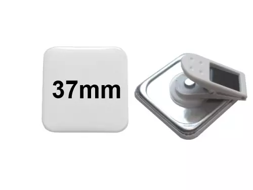 37x37mm Button mit 360°- Clip 37x37mm Button mit 360°- Clip