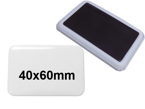 40x60mm Button mit Softmagnet 40x60mm Button mit Softmagnet
