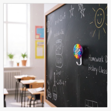 44mm Magnet mit Haken – Das personalisierte Organisations-Wunder