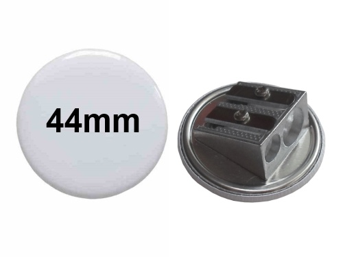 44mm Button mit Doppel-Anspitzer 44mm Button mit Doppel-Anspitzer