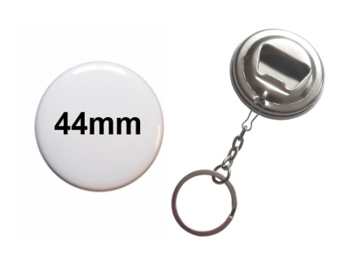 44mm Button Schlüsselanhänger - Flaschenöffner 44mm Button Schlüsselanhänger - Flaschenöffner