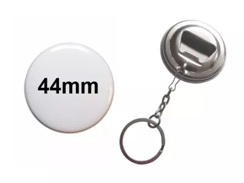 44mm Button Schlüsselanhänger - Flaschenöffner