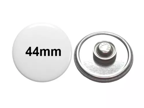 44mm Button mit Textilmagnet