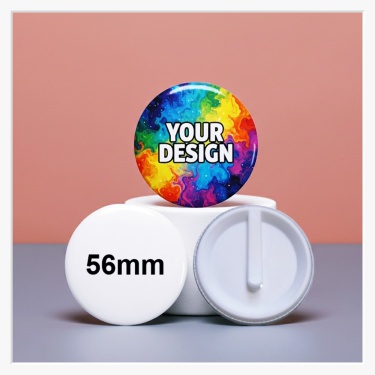 56mm Kinderbuttons mit Kunststoff-Clip – sicher & nadel-frei selbst gestalten