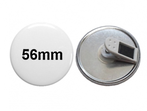56mm Button mit 360°- Clip