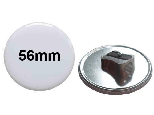 56mm Button mit Anspitzer 56mm Button mit Anspitzer