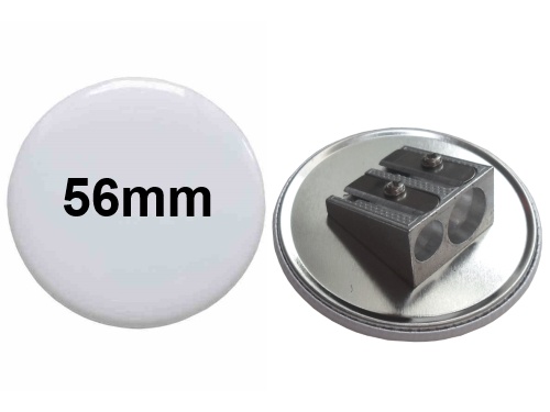 56mm Button mit Doppel-Anspitzer 56mm Button mit Doppel-Anspitzer