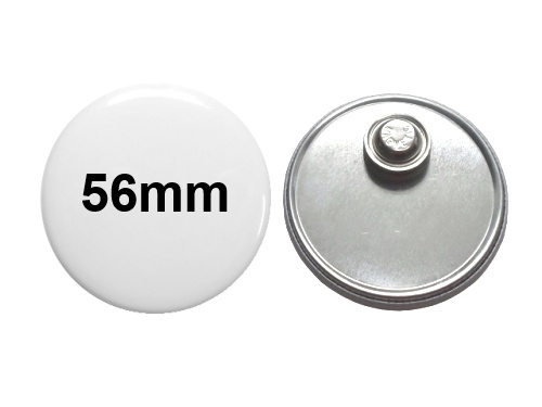 56mm Button mit Textilmagnet