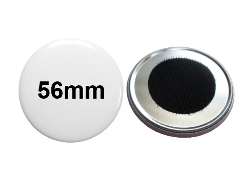 56mm Button mit Klettpunkt 56mm Button mit Klettpunkt
