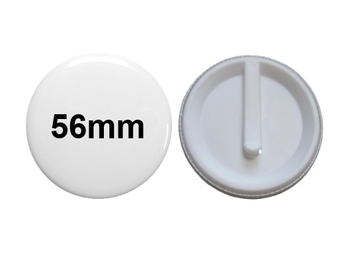 56mm Kinder-Button mit Kunststoffclip 56mm Kinder-Button mit Kunststoffclip