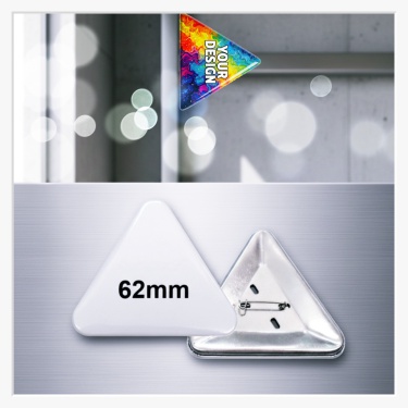 62mm Dreieckbutton individuell gestalten