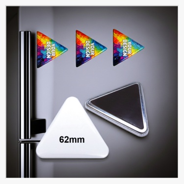 62 x 67 mm Dreieck-Softmagnet – Außergewöhnliche Form, sanft zum Kühlschrank