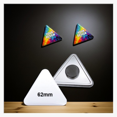 62 x 67 mm Dreieck-Tafelmagnet – Signalfunktion und Geometrie an der Tafel