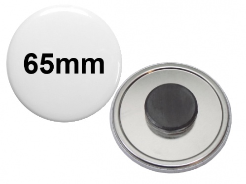 65mm Button mit Tafelmagnet
