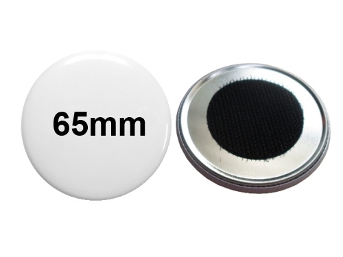 65mm Button mit Klettpunkt 65mm Button mit Klettpunkt