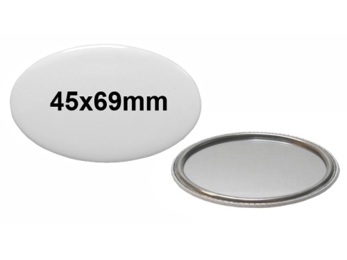 45x69mm Button mit Taschenspiegel