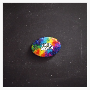 45 x 69 mm Ovaler Tafelmagnet – Die charmante Form für Unterricht & Organisation