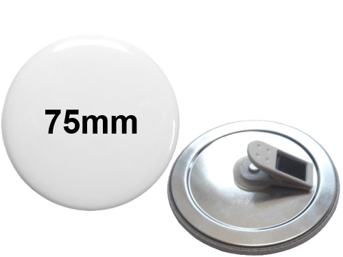 75mm Button mit 360°- Clip