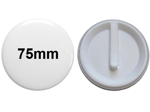 75mm Kinder-Button mit Kunststoffclip 75mm Kinder-Button mit Kunststoffclip