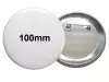 100mm Button mit Sicherheitsnadel