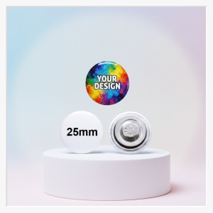 25mm Kleidungsmagnet – Die sanfte Alternative zur Nadel