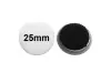 25mm Button mit Klettpunkt