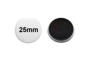25mm Button-Rohlinge Kühlschrankmagnet – Kraftvolle Haftung im Kompaktformat  | 100er Set