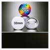 32mm Button mit Sicherheitsnadel