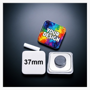 37 x 37 mm Quadrat-Tafelmagnet – Klare Form für moderne Schulorganisation