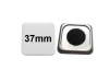 37x37mm Button mit Klettpunkt