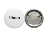 44mm Button mit Sicherheitsnadel