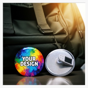 56mm Clip-Buttons selbst gestalten – kleidungsschonend & sicher