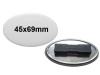 45x69mm Button mit Doppel-Textilmagnet